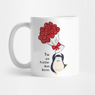 Penguin Love Card or Print by Hyunah Yi/wedding/Anniversary/Birthday/special day card Mug